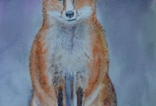 Aquarelle n°68: "Renard 1"