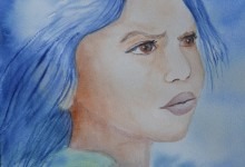 Aquarelle n°71: "Portrait 1"