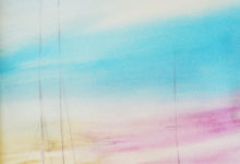 Aquarelle n°114: "Évanescence marine"