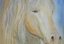 Aquarelle n°116: "Le Cheval "