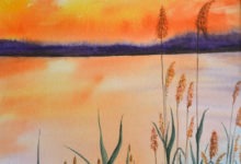 Aquarelle n°118: "Au bord du Ponton"