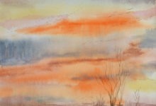 Aquarelle n°119: "Nature Vierge"